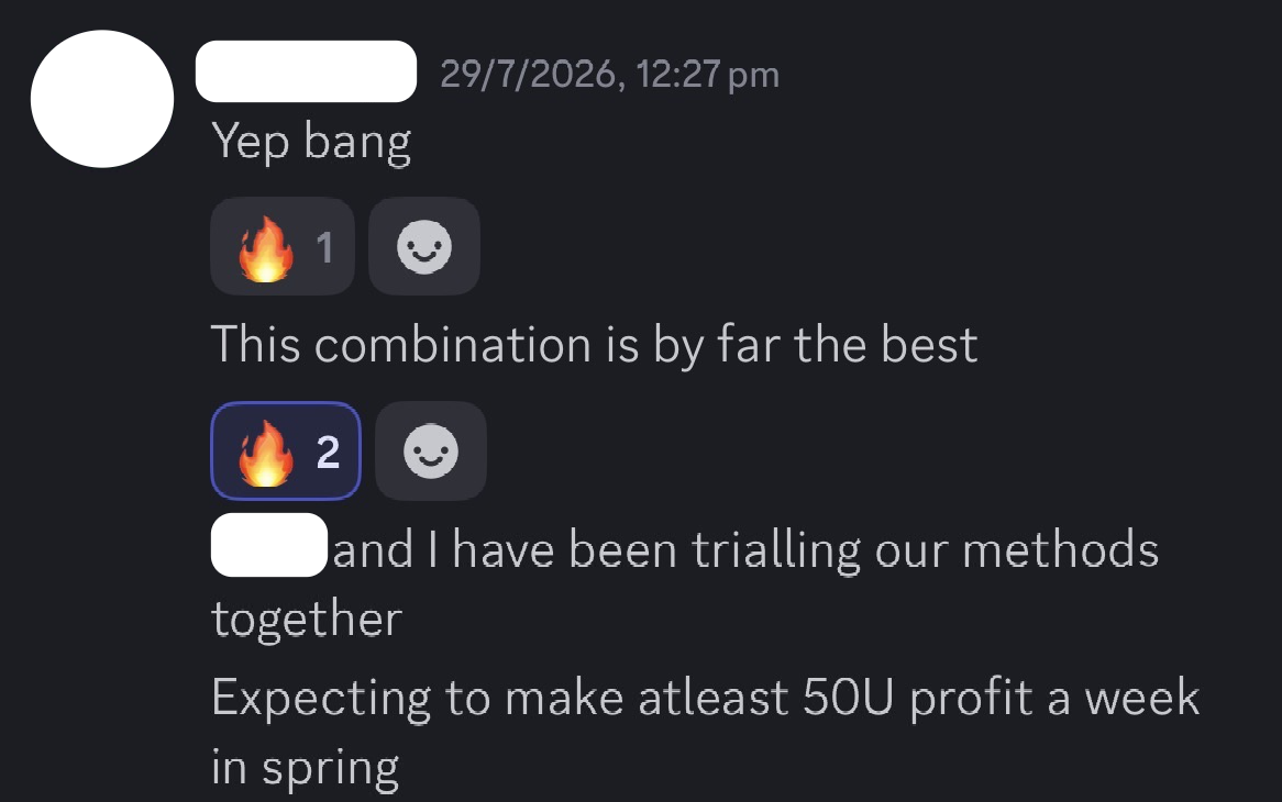 Beta member: this combination is by far the best