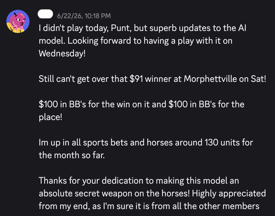 Member review — Up 130 units, superb AI model updates