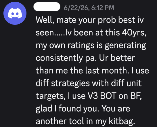 Member review — 40 years in racing, best system seen